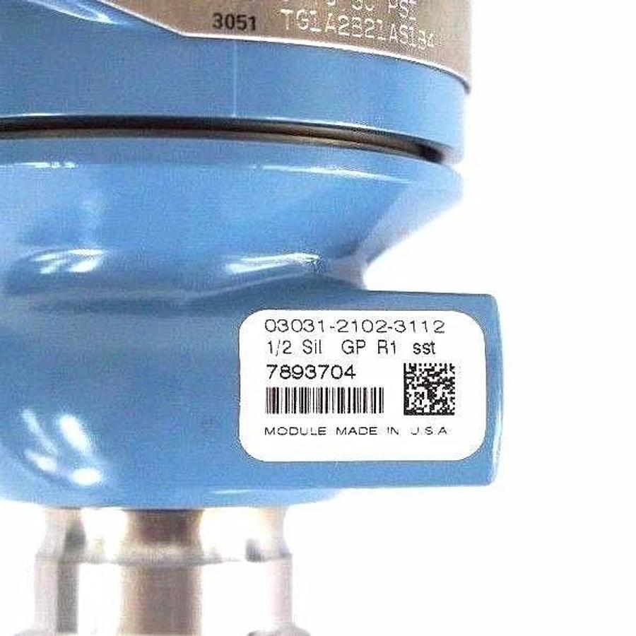 NEW ROSEMOUNT 3051TG1A2B21AS1B4 PRESSURE TRANSMITTER 1199WNA95SSCW50LA00