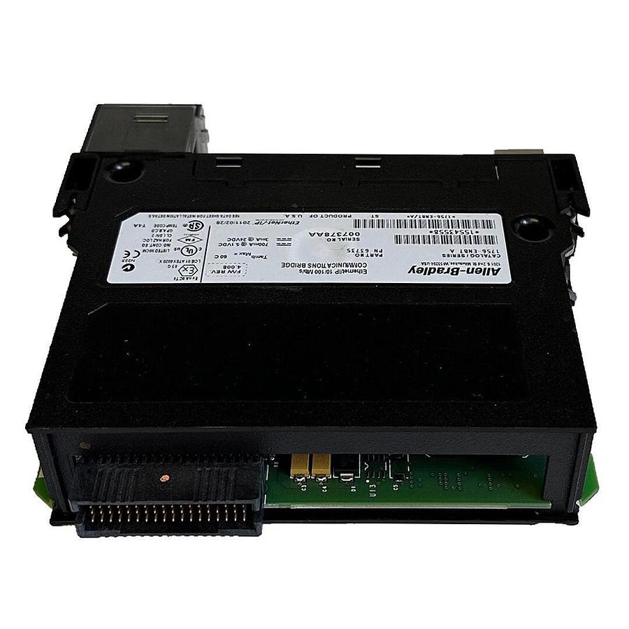 Used ALLEN BRADLEY 1756-ENBT /A ControlLogix EtherNet/IP 10/100Mb/s COMMS MODULE