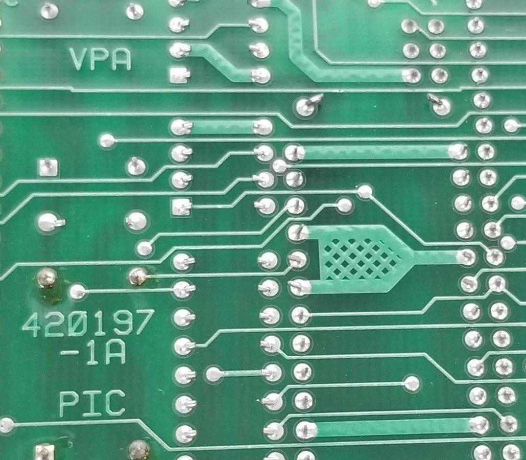 Used VALMET AUTOMATION A413171 05 PIC CONTROL MODULE 420197-1B PIC51 V1.4 8F60