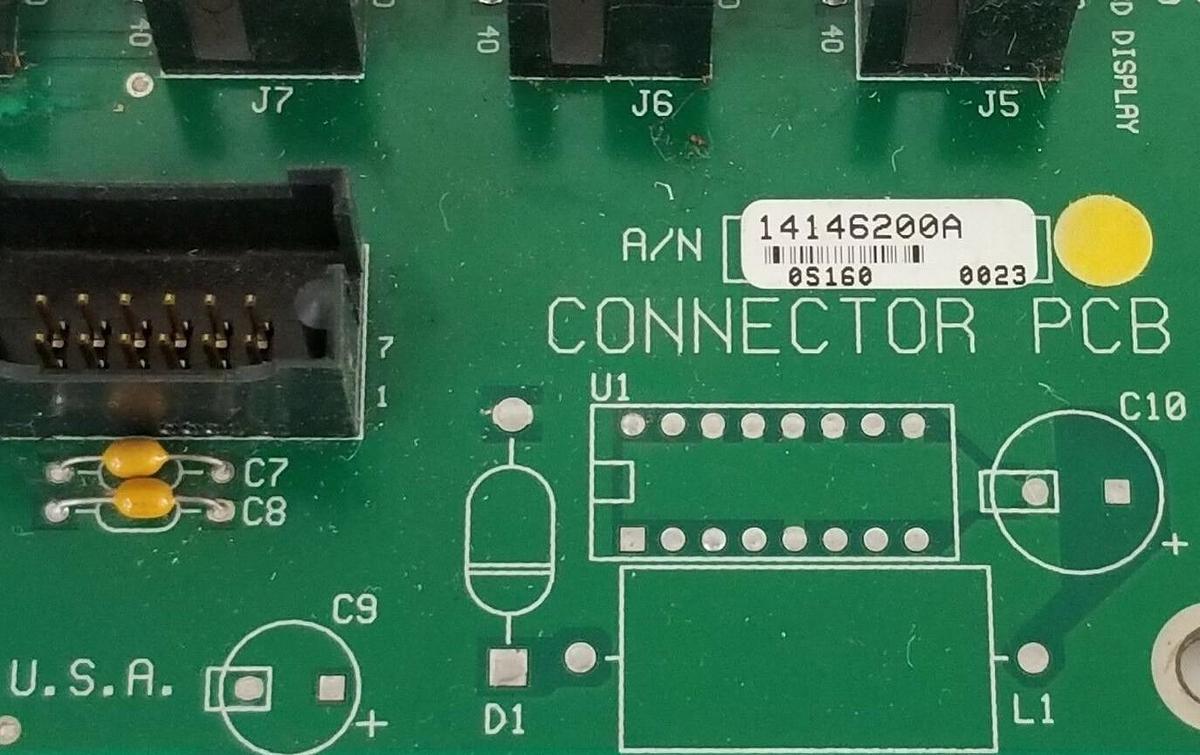 Used METTLER TOLEDO 14146200A CONNECTOR PC BOARD 14146000A