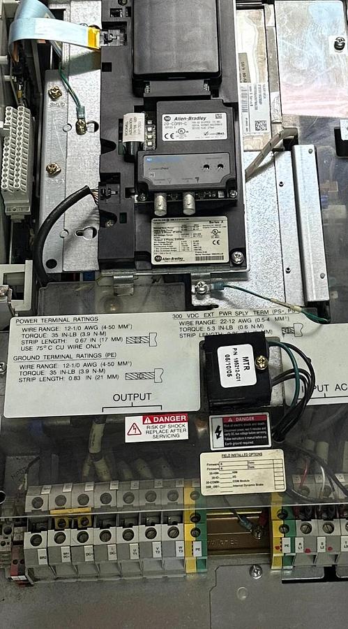 Refurbished ALLEN BRADLEY 20BD096A0NYNACD0 /B PowerFlex 700 AC DRIVE 55kW/75HP 432-528VAC