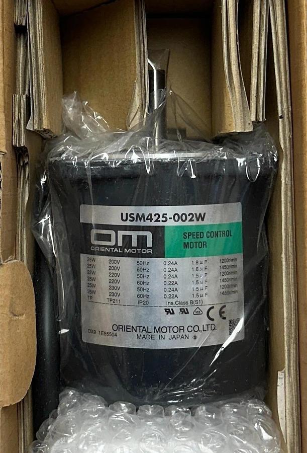 ORIENTAL MOTOR USM425-002W / USM425002W AC SPEED CONTROL MOTOR 25W (1/30HP) NSMP