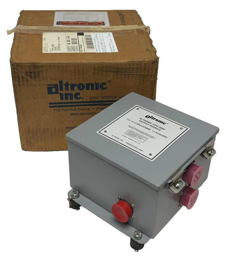 Used Altronic CPU-2000 32-Output Module 291132-1 Ignition System Components Boxed New