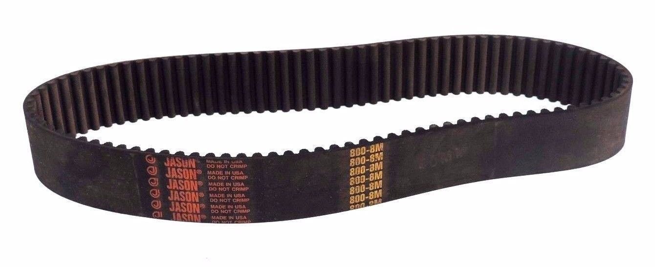 Used NEW JASON 800-8M-40 TIMING BELT 8MM PITCH 30MM WIDTH 8008M40