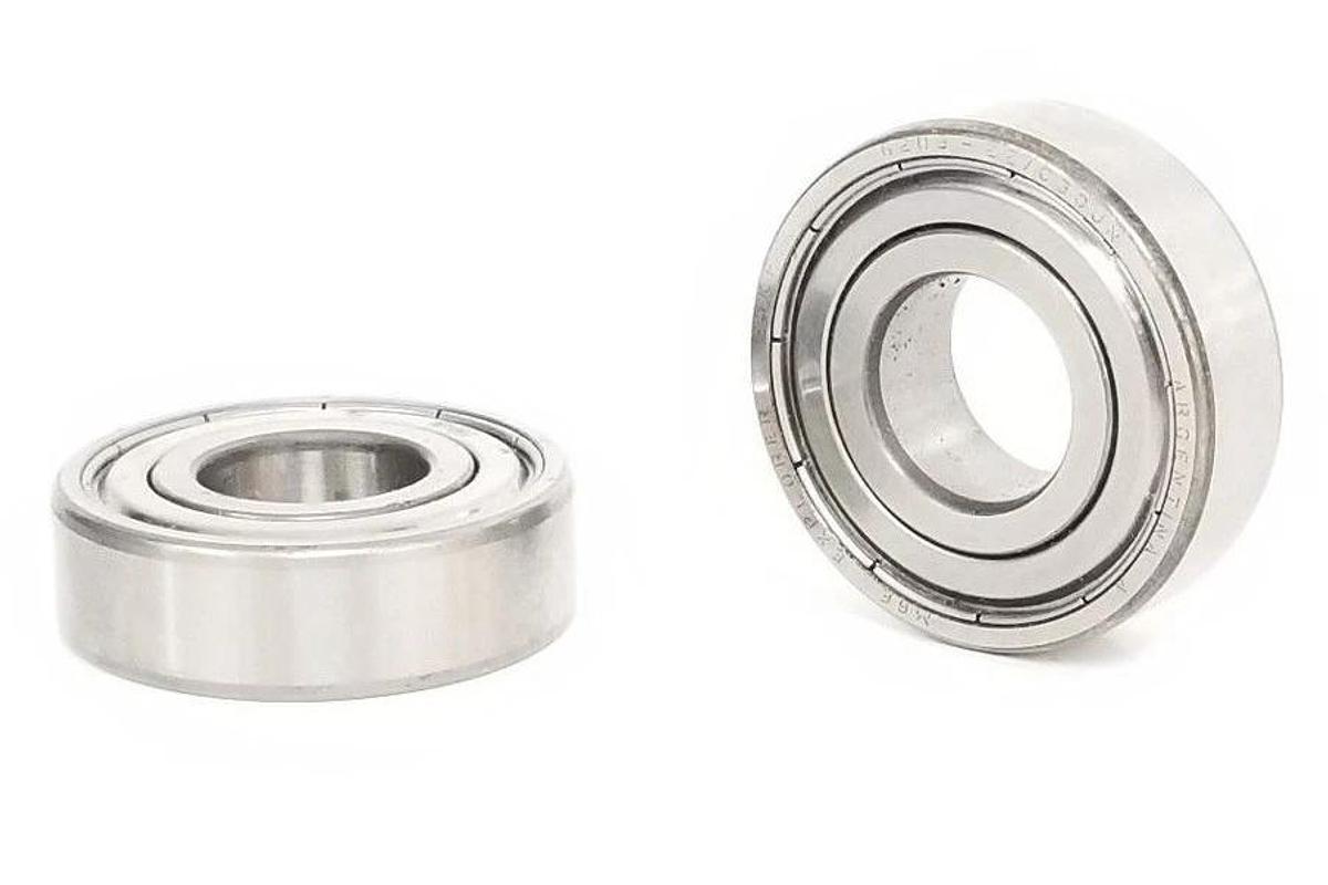 Used LOT OF 2 SKF 6203-2Z/GJN BALL BEARINGS 62032ZGJN