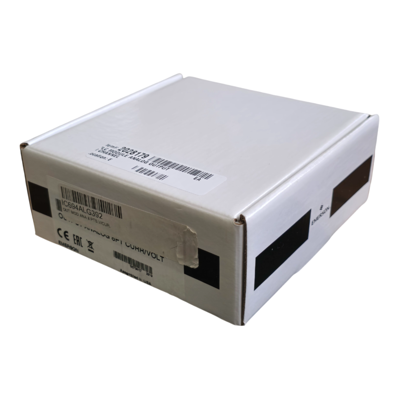 GE FANUC EMERSON IC694ALG392 PACSystems RX3i OUTPUT MODULE ANALOG 8PT NSFS