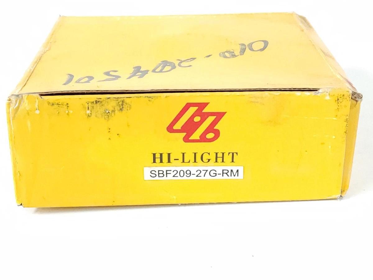 Used NIB HI-LIGHT SBF209-27G-RM BEARING UNITS SBF20927GRM
