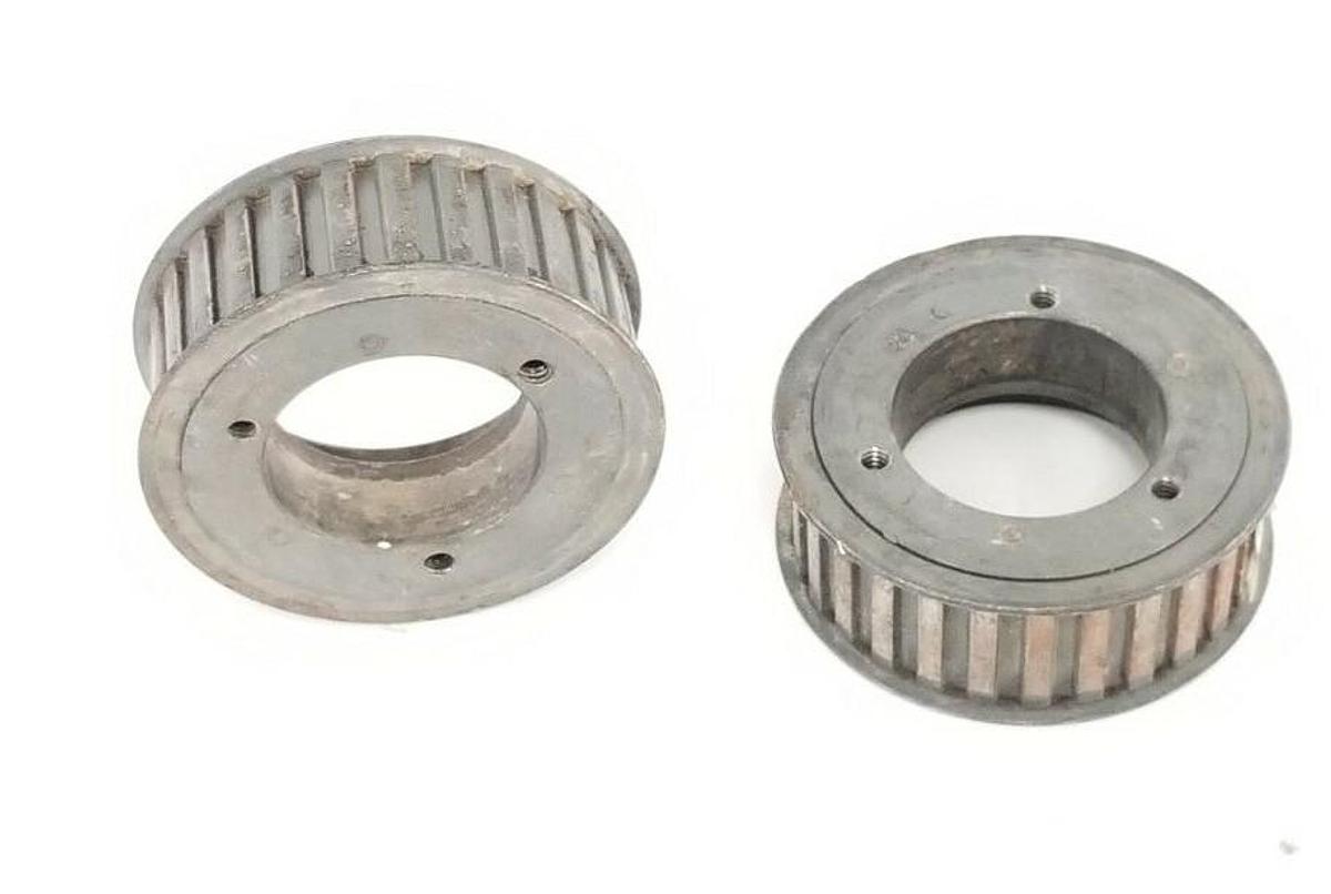 Used LOT OF 2 MARTIN SPROCKET 28L100-SH TIMING PULLEYS 28L100SH