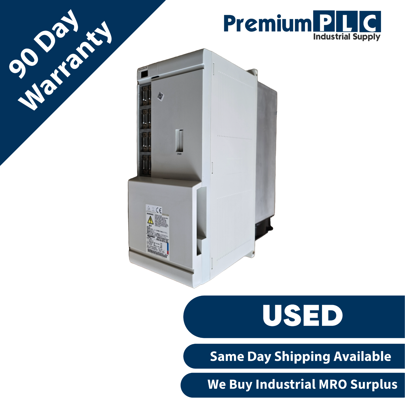 Used USED MITSUBISHI ELECTRIC MDS-B-SPH-300 MELDAS MDS-B AC SPINDLE SERVO DRIVE