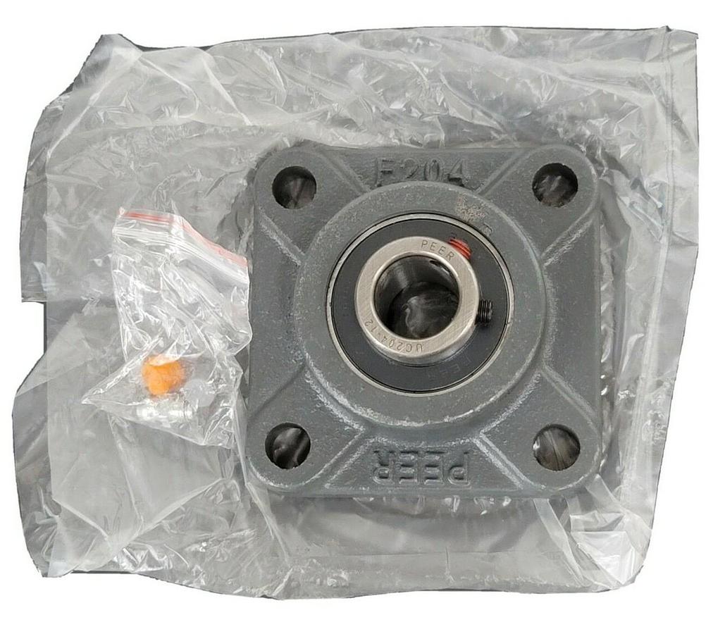LOT OF 2 NIB PEER UCFT204-12 FLANGE MOUNT BALL BEARING UNITS 3/4'' 2-BOLT