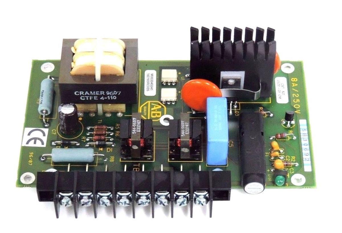 Used NEW ALLEN BRADLEY 8520-OF CM PC BOARD M003345541, 160165 REV. 05, 8520OF
