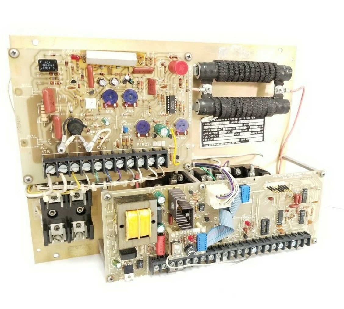 Used POLYSPEDE RSC-300 ADJ. SPEED DRIVE OPTION: S21, J2 INPUT: 230V, E1530-052