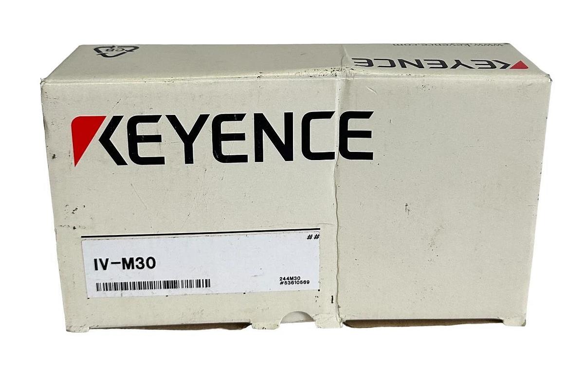NEW KEYENCE IV-M30 / IVM30 INTELLIGENT MONITOR IV SERIES 24Vdc 0.2A TOUCH