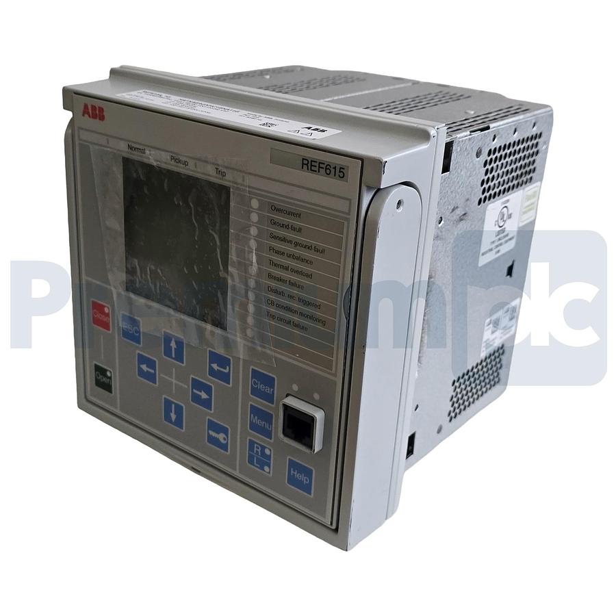 Used ABB REF615 REF615A_1G HAFNAEAGNHC1BNA11G FEEDER PROTECTION RELAY AIM0006 COM0037