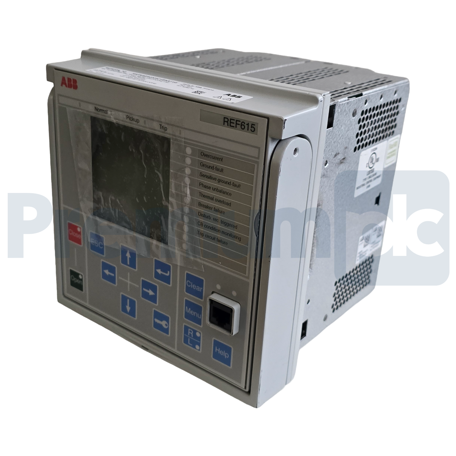 Used ABB REF615 REF615A_1G HAFNAEAGNHC1BNA11G FEEDER PROTECTION RELAY AIM0006 COM0037