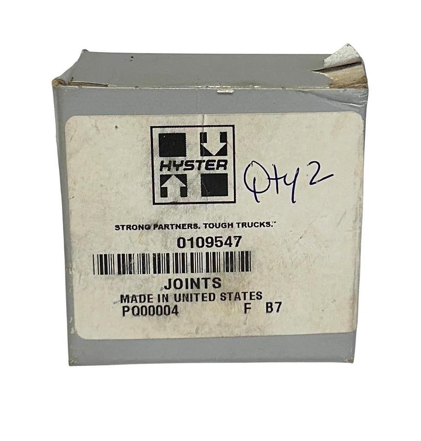 2 HYSTER 0109547 / HY0109547 OEM JOINTS FOR FORKLIFT NSMP