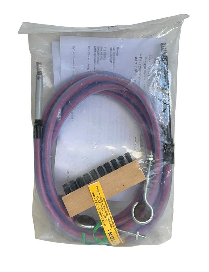 Used SIMCO ION 4100286 SLCC HV CONNECTOR ASSEMBLY 30kV SPRING LOADED FOR PINNER NSNP