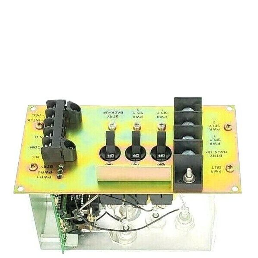 Used FISHER ROSEMOUNT 41B7961X04R UNIT FROM CP7101X1-A4 POWER DISTRIBUTION PANEL