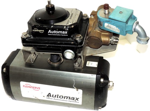Used FLOWSERVE B115S07 ACTUATOR WITH AUTOMAX NXL2000 ULTRASWITCH WITH KEMA EX-99