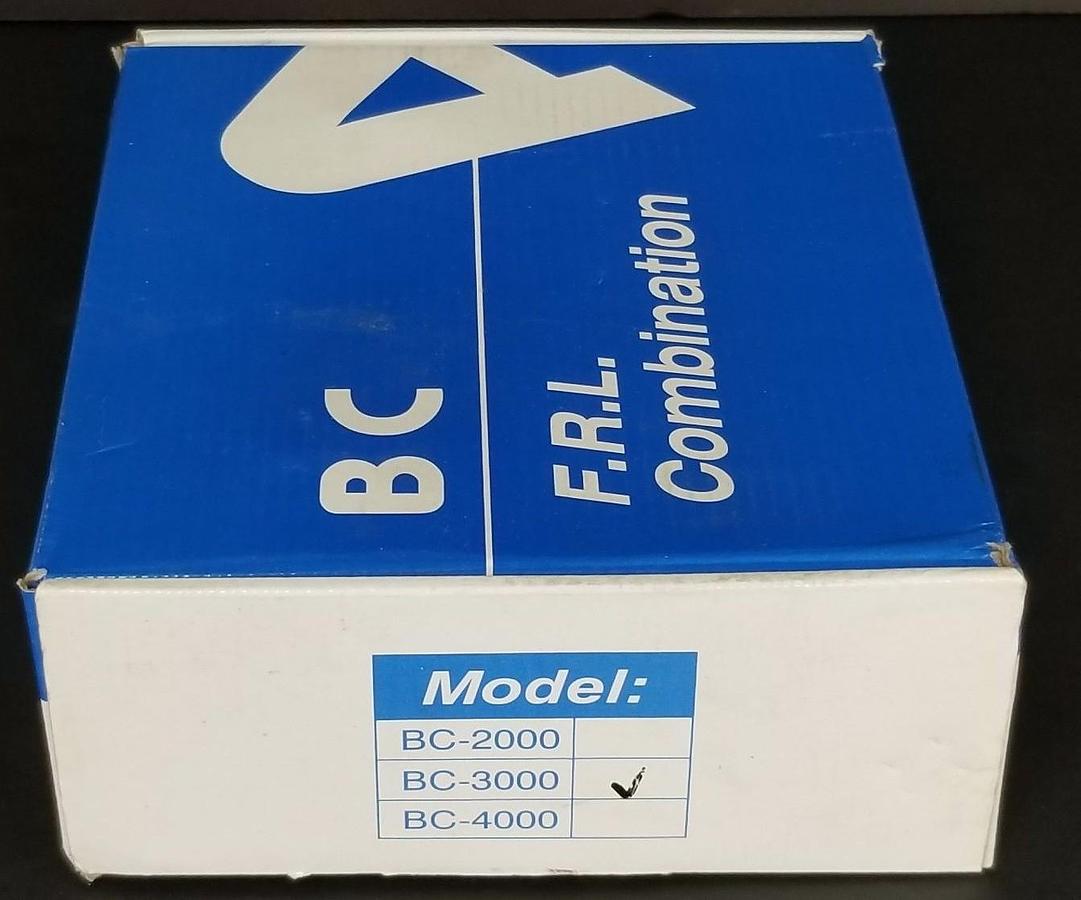 NEW NULINE BC-3000 BC SERIES F.R.L. COMBINATION FILTER / REGULATOR / LUBRICATOR