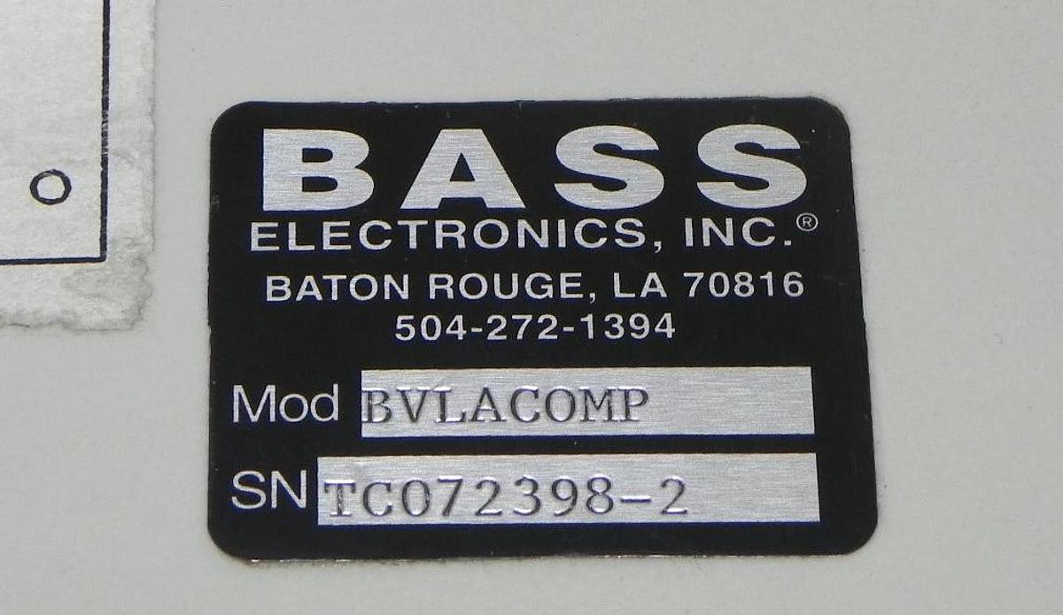 Used BASS ELECTRONICS MODEL BVLACOMP