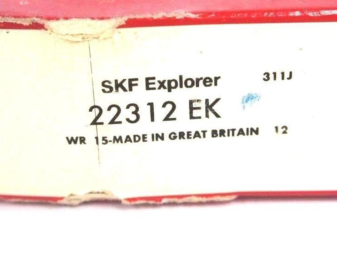NIB SKF 22312 EK ROLLER BEARINGS SPHERICAL 2.544" TAPERED BORE 22312EK