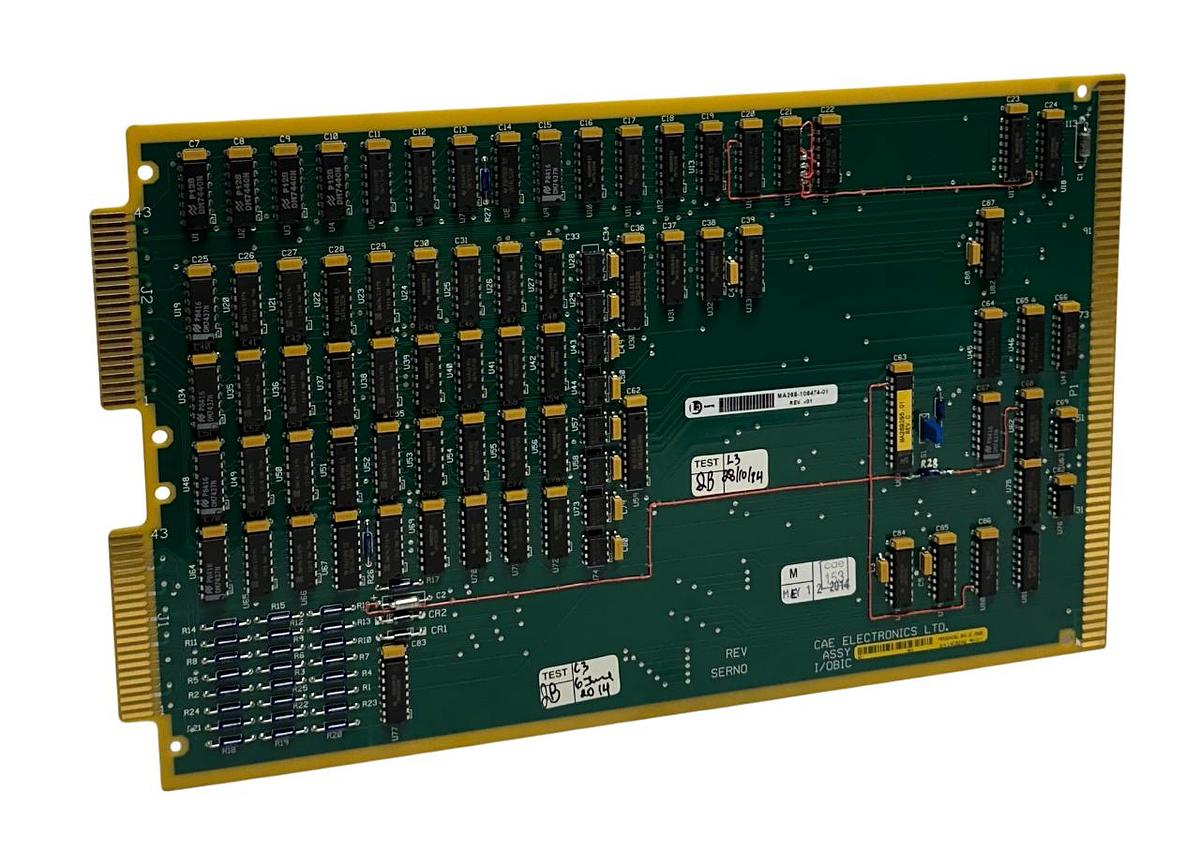 Used L3 MAPPS CAE MA268-106474-01 / MA32436.04.2.268 MODIFIED IOBIC CCA BOARD NSNP