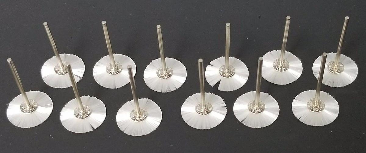 Used LOT OF 12 NEW GENERIC MA5027 NYLON BRUSHES 1''