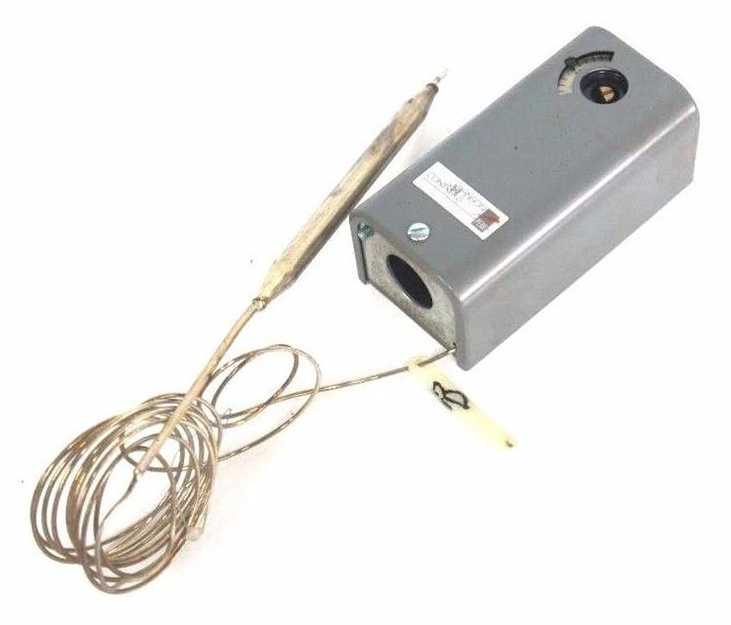 Used NIB JOHNSON CONTROLS A19AAF-21C TEMPERATURE CONTROL 40-90 DEG F, A19AAF21C