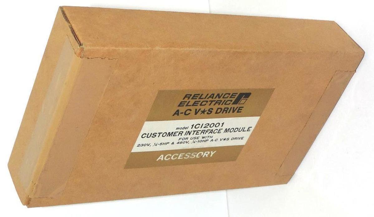 Used NEW FACTORY SEALED RELIANCE ELECTRIC 1CI2001 CUSTOMER INTERFACE MODULE
