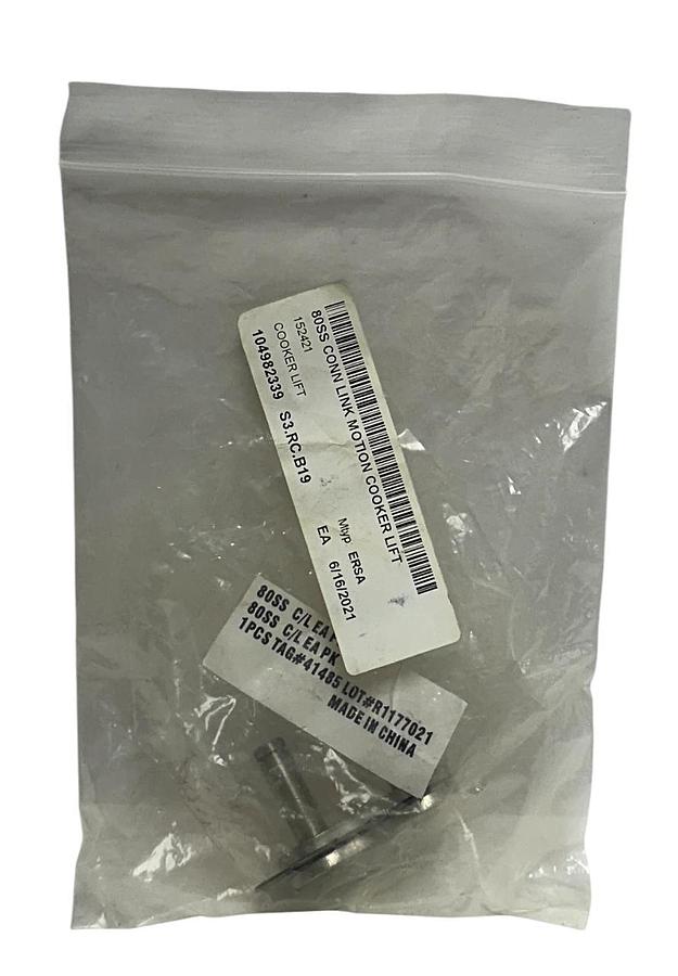 Used PEER 80SS / 152421 OEM MOTION CONNECTION LINK FOR BLENTECH COOKER LIFT NSMP