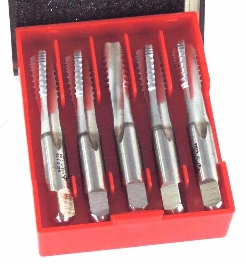 Used BOX OF 5 NEW CLEVELAND TWIST DRILL CT-60085 DRILL BITS M10 x 1.25
