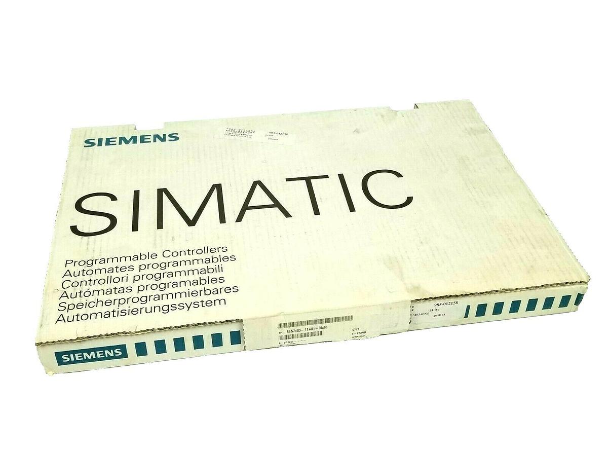 Used SIEMENS 6ES7403-1TA01-0AA0 SIMATIC S7-400 RACK ER1 18-SLOTS 6ES74031TA010AA0 NIB