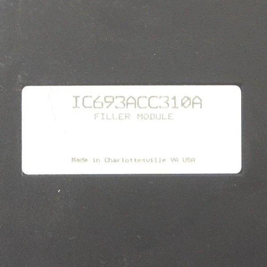 Used GE FANUC IC693CHS391H 10 SLOT RACK W/ IC693PWR321R IC693ACC310A IC693CMM311J