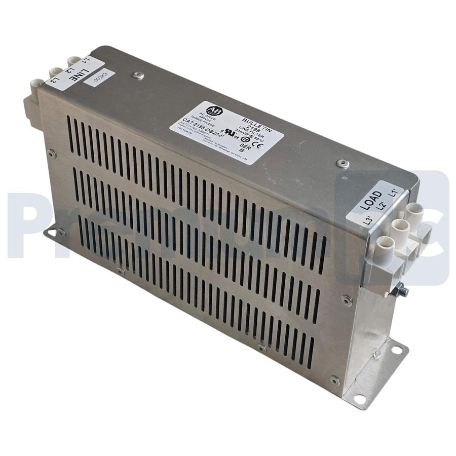 Used Allen-Bradley 2198-DB20-F /B Kinetix 5500 AC EMC Line Filter 20A 3-Ph 2198DB20F