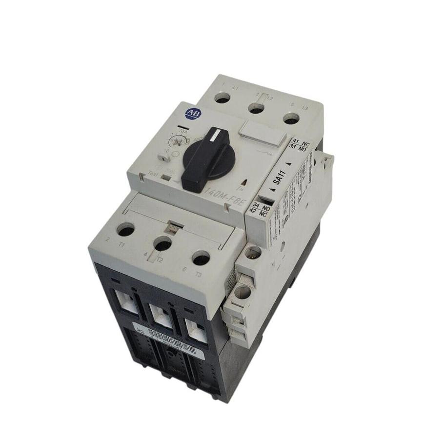 Used ALLEN BRADLEY 140M-F8E-C16 SER. B MOTOR PROTECTION CIRCUIT BREAKER 140MF8EC16