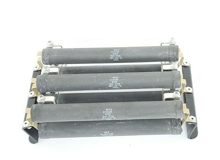Used NEW RELIANCE GMC 610275 11B BUS BAR ASSY 61027535R W/ DALE HL-100-06Z RESISTORS