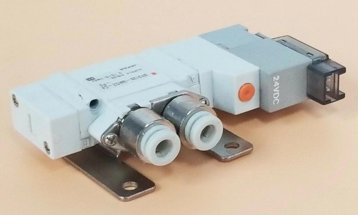 Used SMC SY3120-SMOZ-C4-F2 SOLENOID VALVE SY3120SMOZC4F2, 0.15-0.7MPa