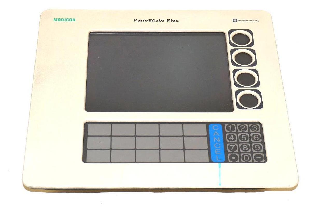 Used MODICON/TELEMECANIQUE MM-PM15-414 PANELMATE PLUS A/RN: 92-01793-02, 24VDC, 0.6A
