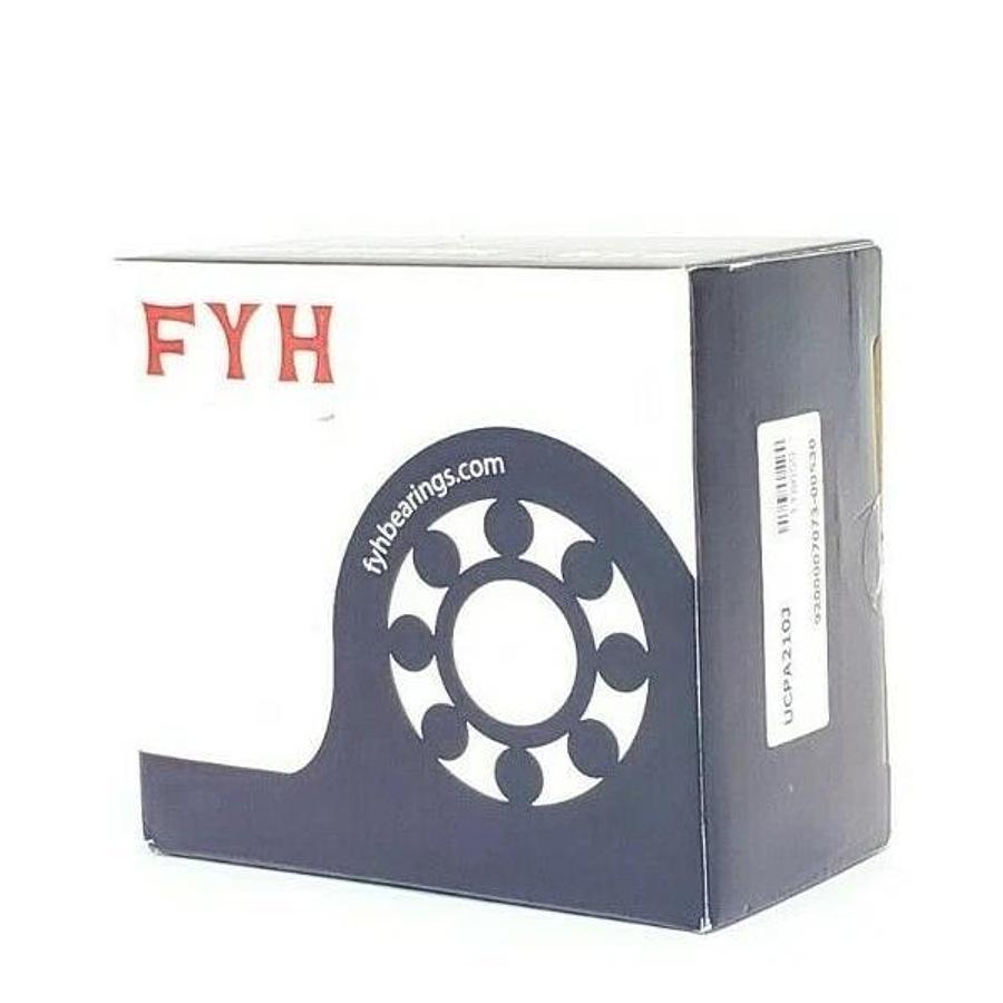 Used NIB FYH UCPA210J PILLOW BEARING 2.031IN BORE 50MM SHAFT A-1/4-28UNF