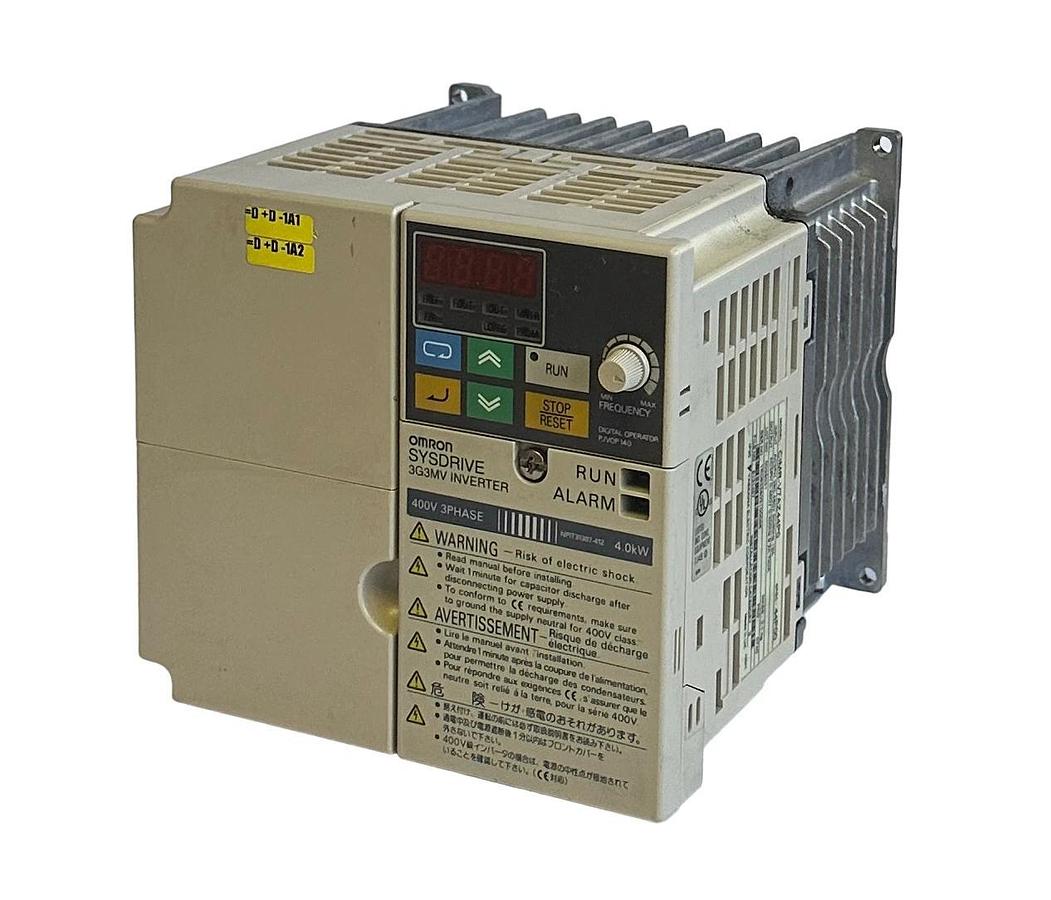 Used OMRON YASKAWA CIMR-V7AZ44P0 / CIMRV7AZ44P0 SYSDRIVE INVERTER 3G3MV 44P00 12A