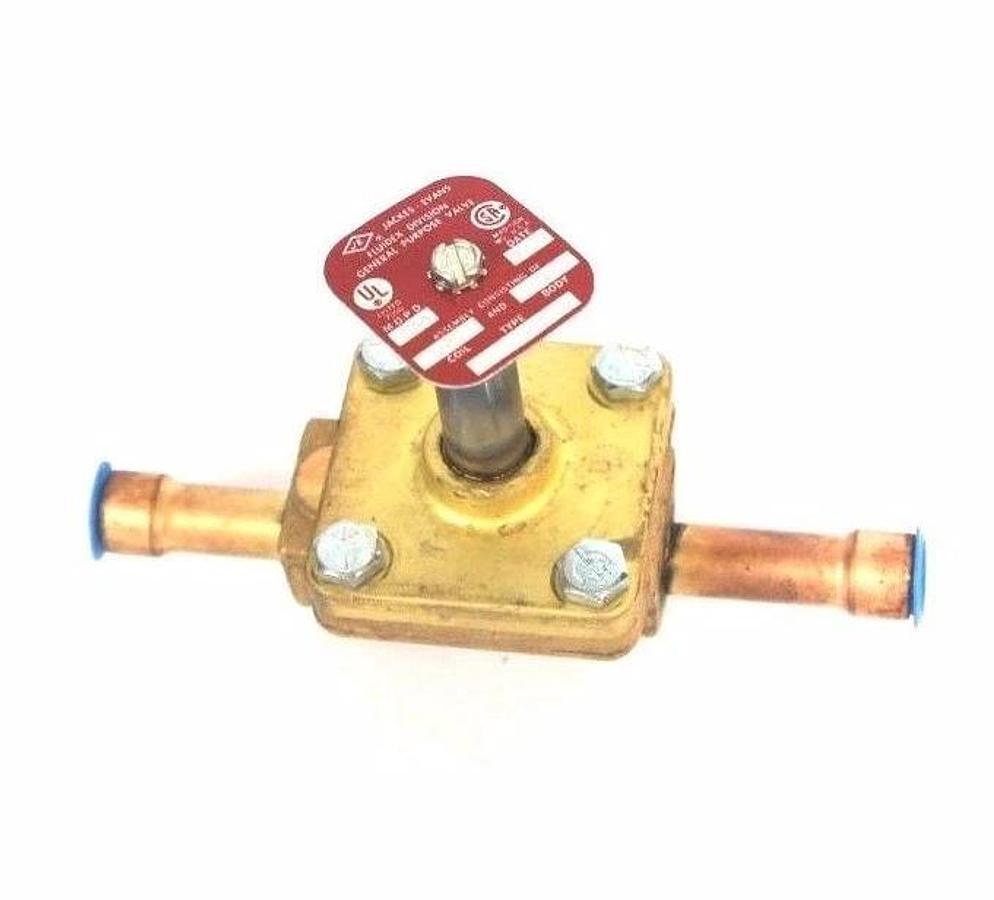 NIB PARKER JACKES-EVANS RB9E4 NORMALLY CLOSED SOLENOID VALVE 1/2" ODF, 300 MOPD