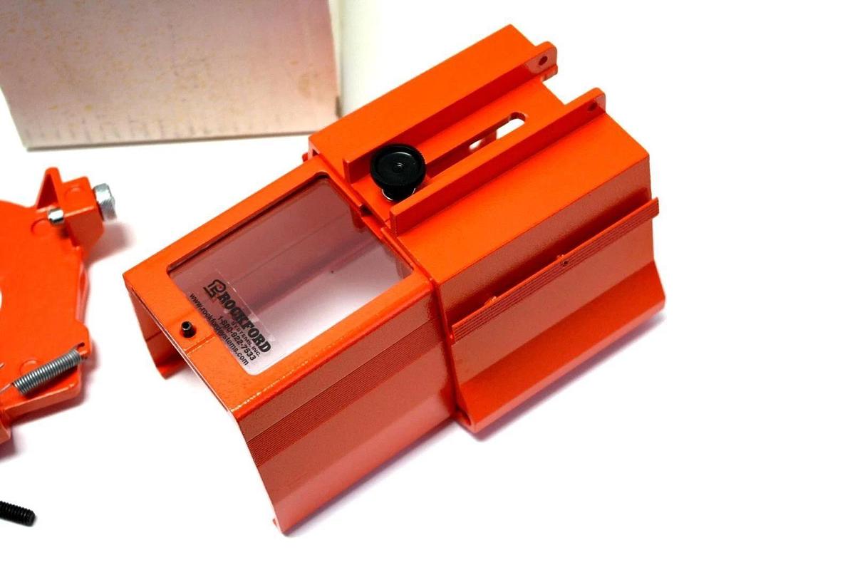 Used NIB ROCKFORD DZS003 DRILL SHIELD 2 TIER UP PIVOT MTS 1-3/4" BORE DZS-003