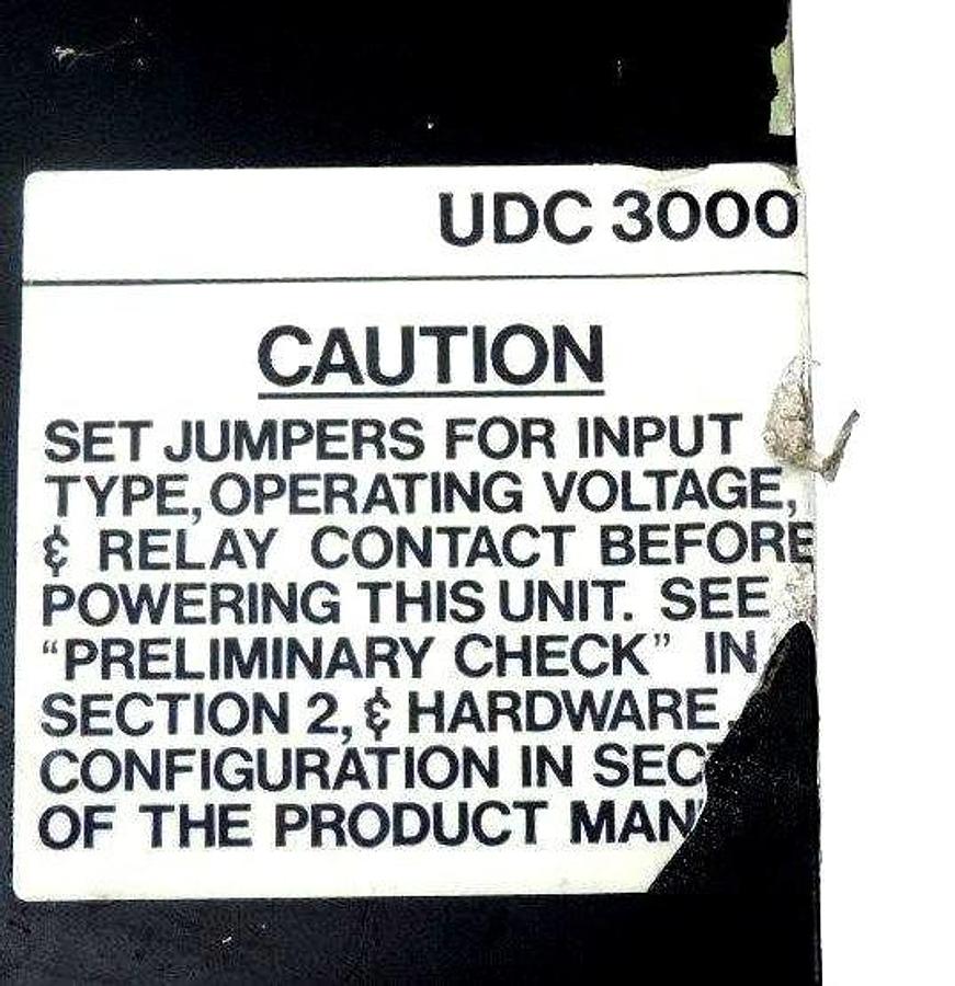Used HONEYWELL DC3003-0-12A-2-00-0111 TEMPERATURE CONTROLLER UDC-3000 DC3003