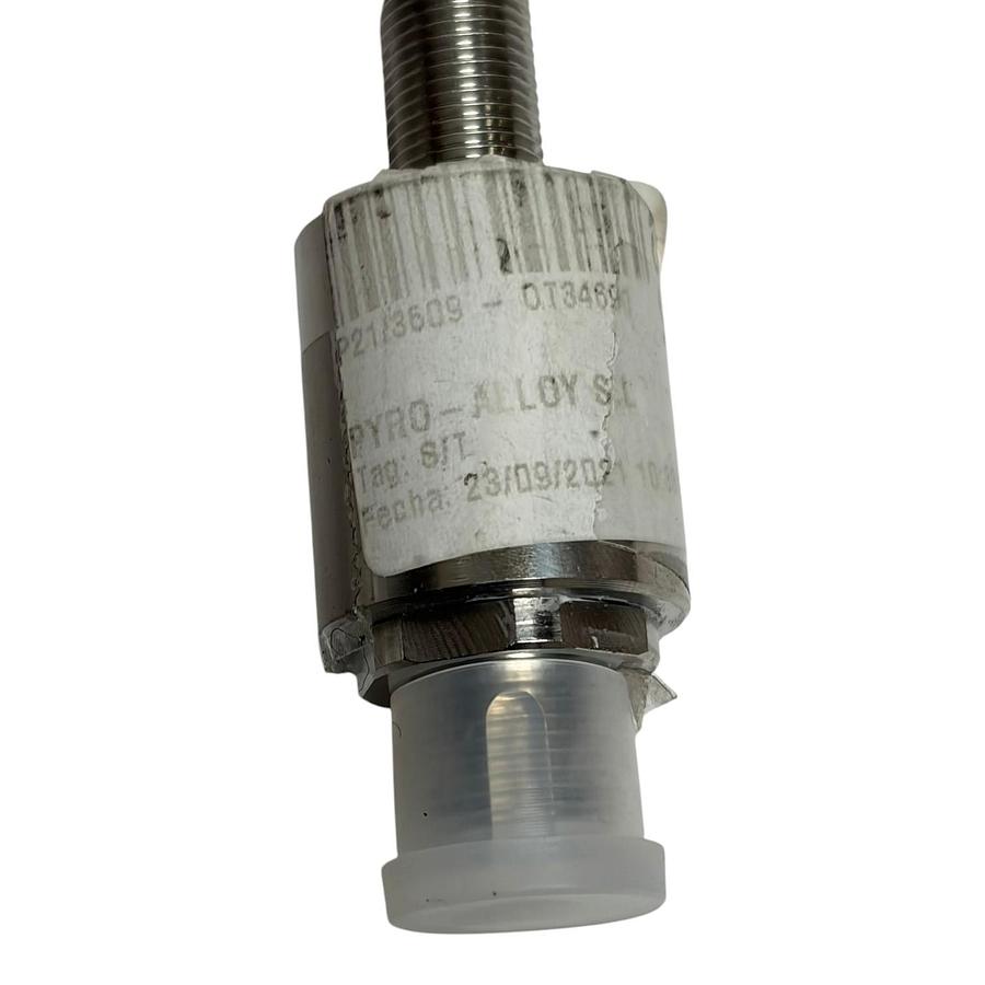 Used Pyro-Alloy SR-UECE PT-100 RTD Temperature Probe Sensor 400mm x 6mm M12 New