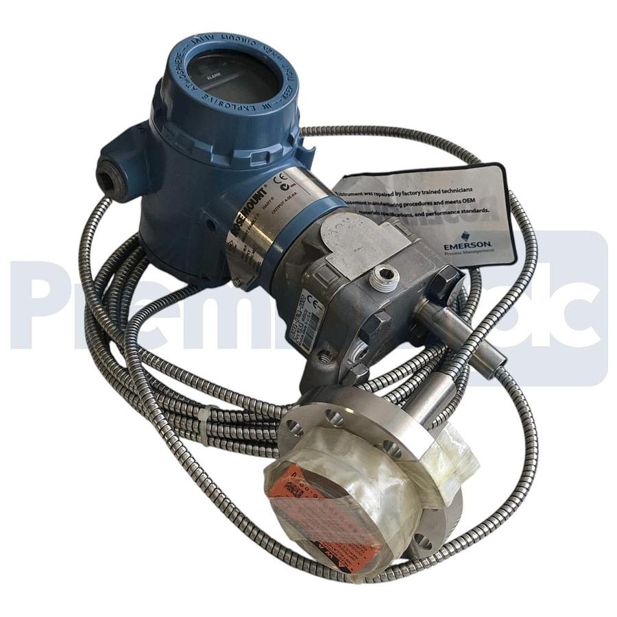 Used Rosemount 3051C Coplanar Pressure Transmitter 3051CG2A22A1AS1M5B4E5Q4 +1199 Seal
