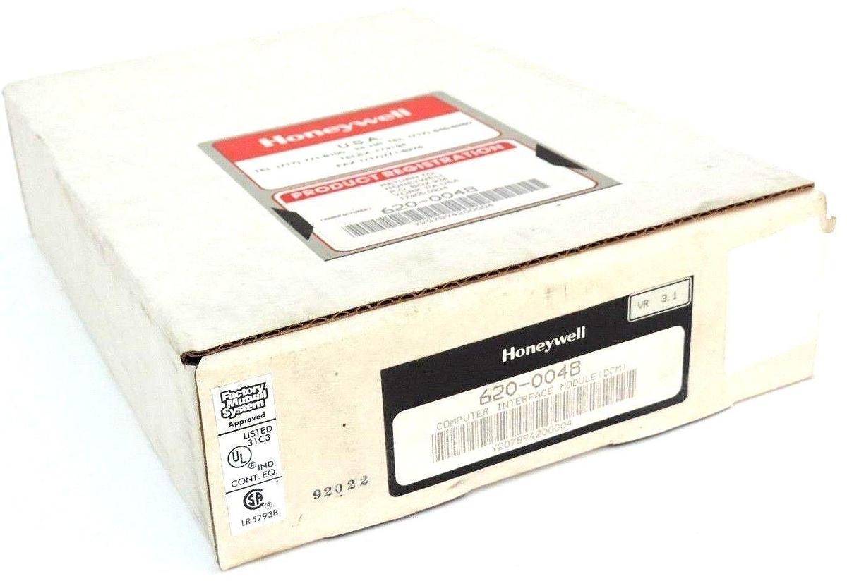 Used FACTORY SEALED HONEYWELL 620-0048 DATA COLLECTION MODULE 6200048 VR. 3.1