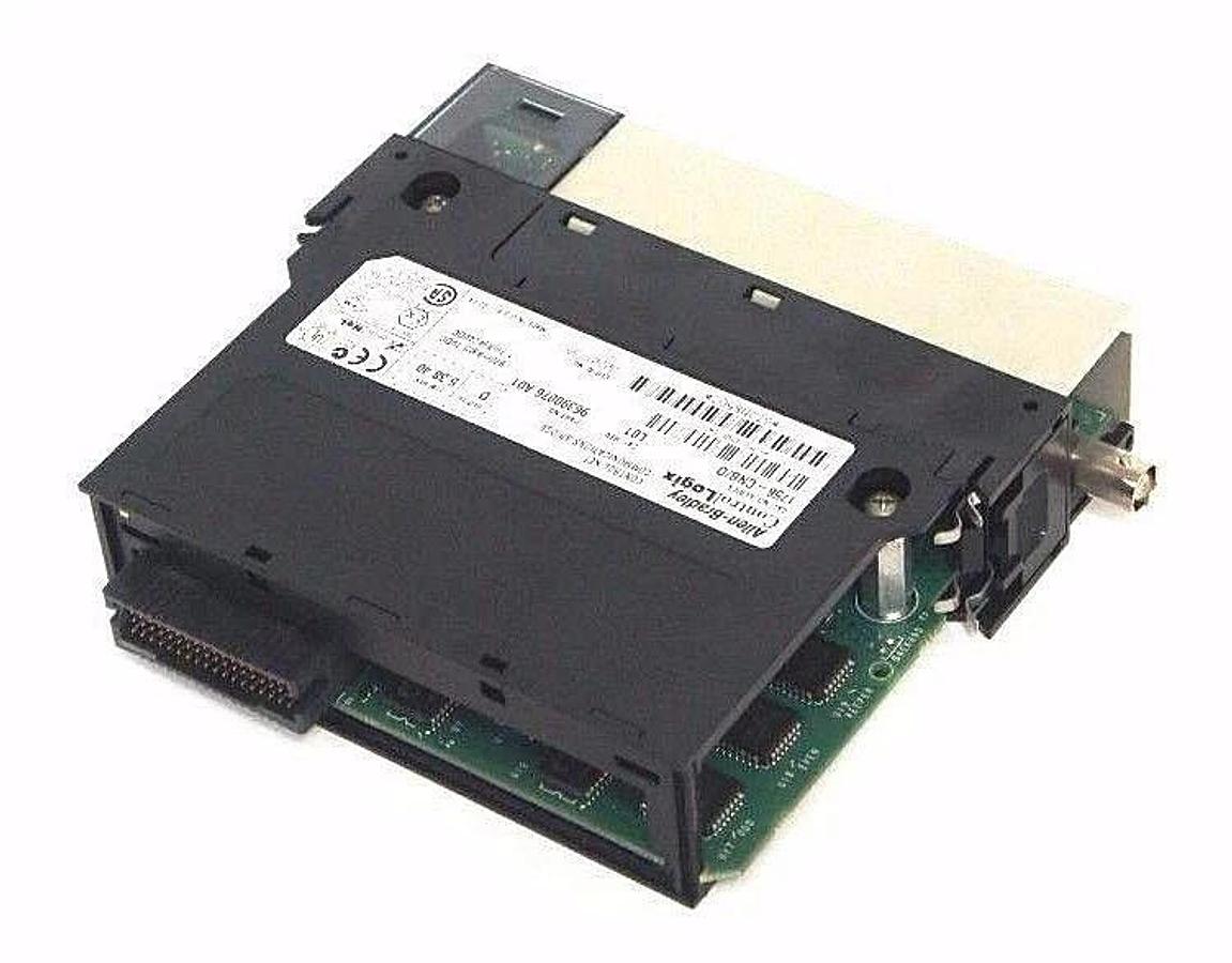Used ALLEN BRADLEY 1756-CNB/D CONTROL NET COMMUNICATIONS BRIDGE SER. D, CAT. REV. L01