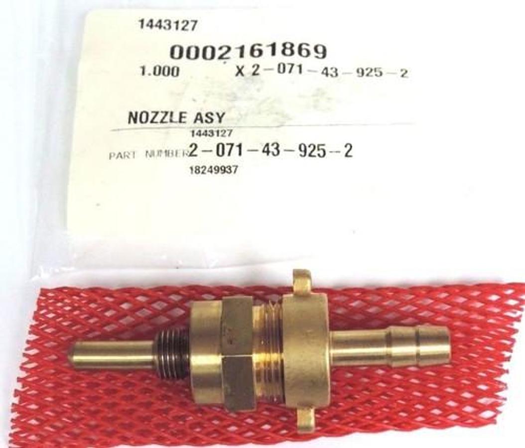 NEW KRONES 2-071-43-925-2 NOZZLE ASSEMBLY 2071439252 1443127 18249937