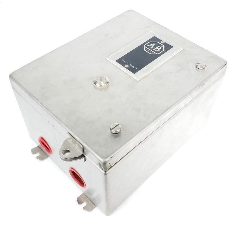 Used NEW ALLEN BRADLEY 509-BCD MAGNETIC MOTOR CONTROLLER W/ 509-BOD SER. B STARTER